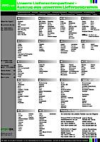 Sirges Lieferprogramm (Hochformat)